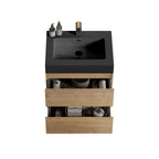 Alice - Bathroom Vanity With Sink, Large Storage, Wall Mounted