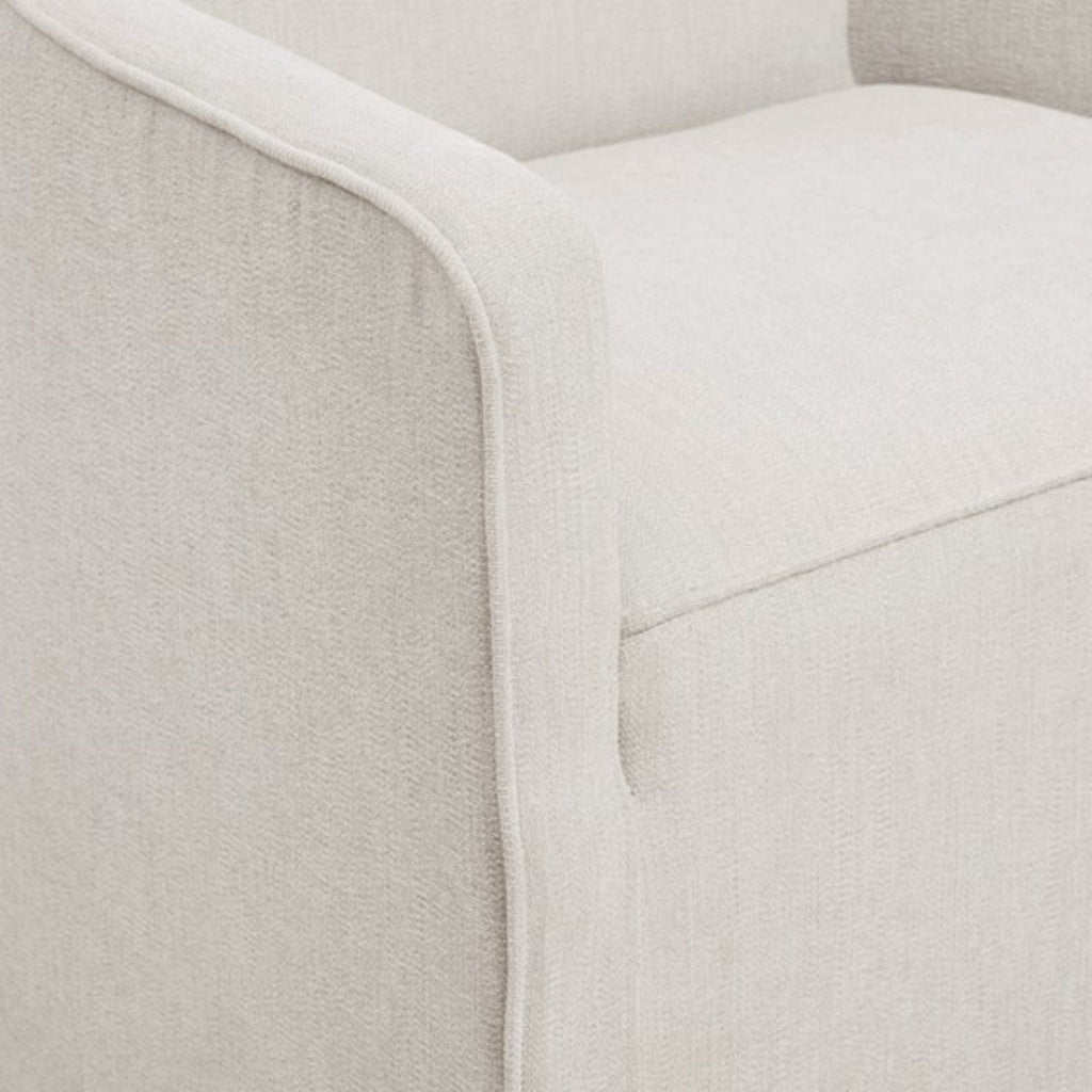 Traditional Skirted Dining Arm Chair
