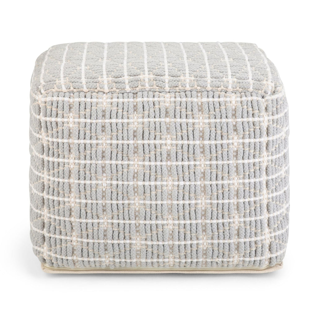 Noreen - Upholstered Square Pouf