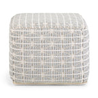 Noreen - Upholstered Square Pouf