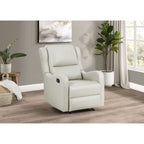 Cortland - Upholstered English Arm Recliner Chair Comfort Enhancing Lounge Chair - Ivory