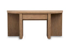 Hayden - Demilune Sofa Table - Golden Oat