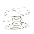 Cobblestone End Table