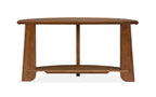 Tanner - Demilune Sofa Table - Tawny Brown