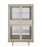 Lenox - Display Cabinet - Warm Silver