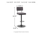 Strumford - Tall Swivel Barstool (Set of 2)