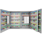 Adjustable Key Cabinet With Lock