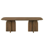 Delmon - Dining Table - Dark Walnut