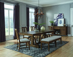 Bay Creek - Trestle Dining Table - Toasted Nutmeg