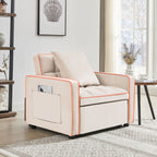 Modern 3 In 1 Sofa Bed Chair, Adjustable Recliner