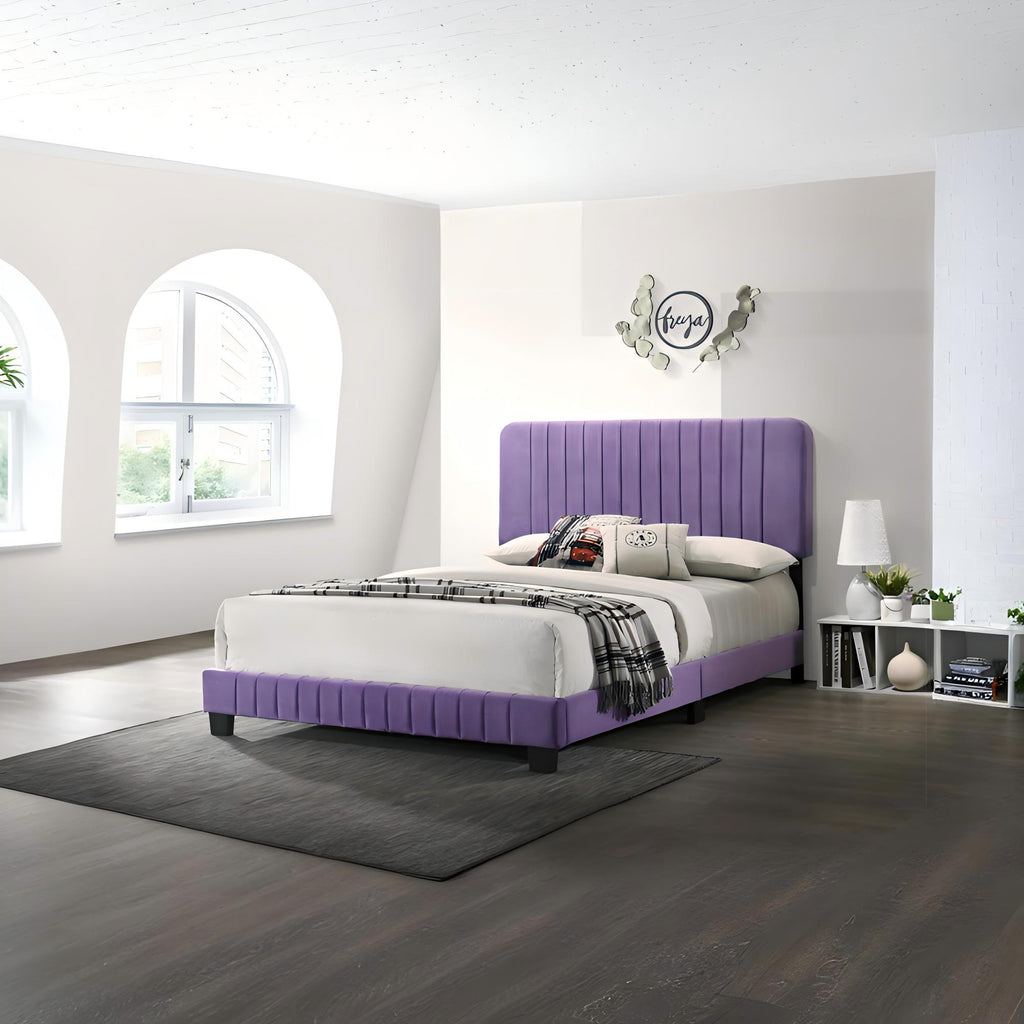 Channel Tufted Bed