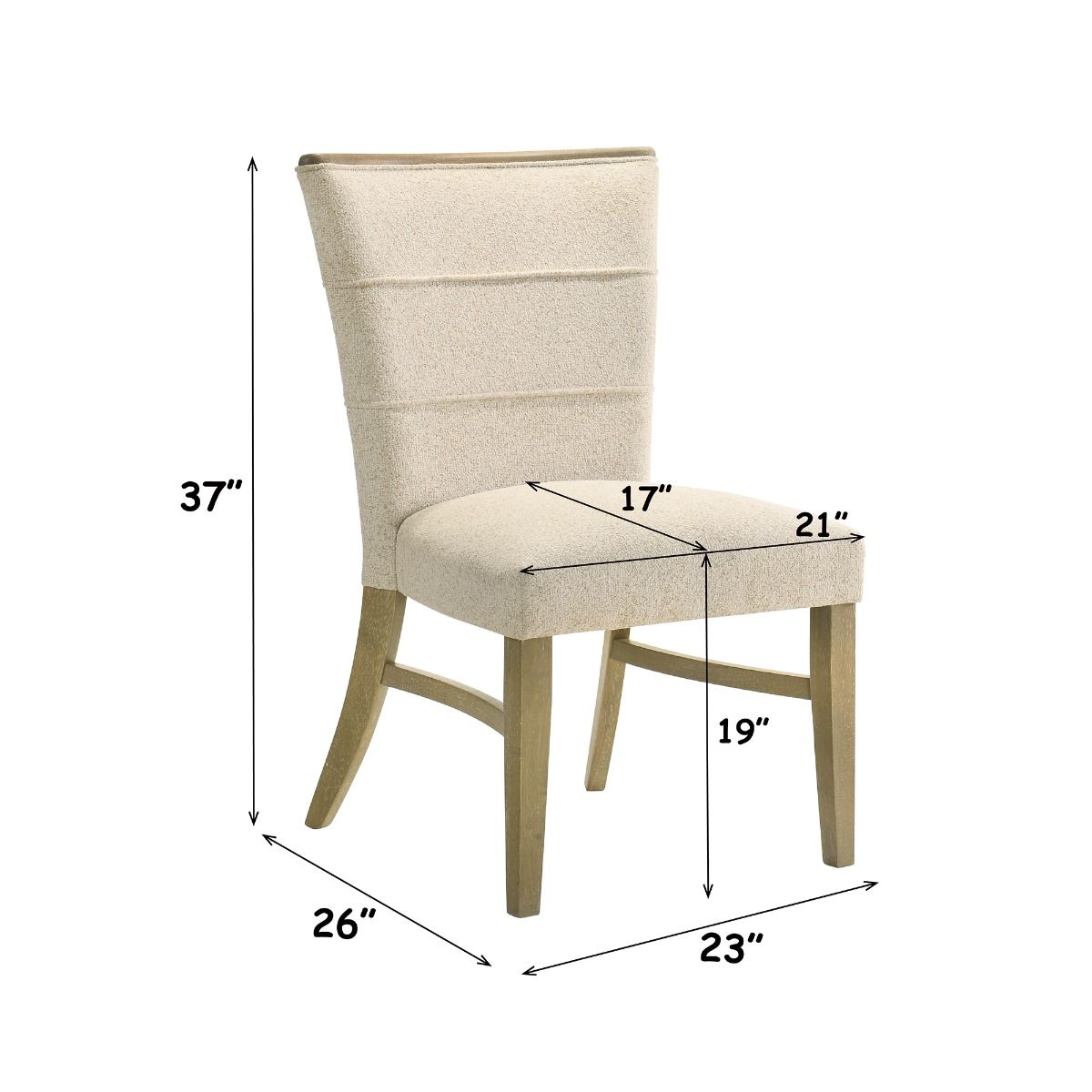 Olinda - Side Chair (Set of 2) - Linen
