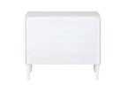 Dubni - Accent Table - White & Black