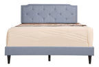 Button Tufted Bed Charming For Cozy Spaces