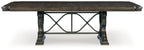 Maylee - Dining Extension Table - Dark Brown