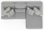 Titan - Sectional With Comfort Coil Seating And Accent Pillows Included