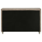 Antonella 7-drawer Upholstered Dresser Ivory and Camel