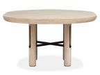 Sunset Cove - Extendable Round Dining Table - Sanibel Brown