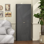 Adjustable 2 Door Storage Cabinet With Adjustable Shelves
