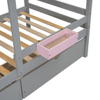 Bunk Bed With Playhouse Roof And Window