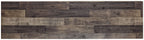 Derekson - LG TV Stand w/Fireplace Option - Multi Gray