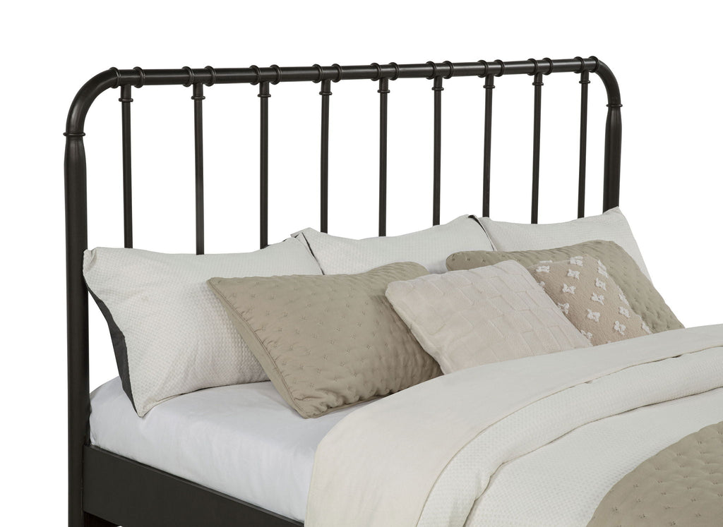 Rocco All Wood Water Pipe Open Frame Eastern King Bed Dark Bronze