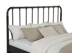 Rocco All Wood Water Pipe Open Frame Eastern King Bed Dark Bronze