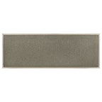 Franco Fabric Upholstered Bench with Shelf Distressed White