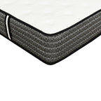 12" Premium Hybrid Mattress In A Box Soft Gel Memory Foam Top With Cooling Technology - Gray / White - Queen