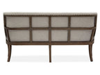 Roxbury Manor - Bench With Upholstered Seat and Back - Homestead Brown