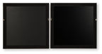 Winbrook - Wall Art Set (Set of 2) - Gray / Tan / Gold Finish