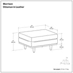 Morrison - Handcrafted Ottoman