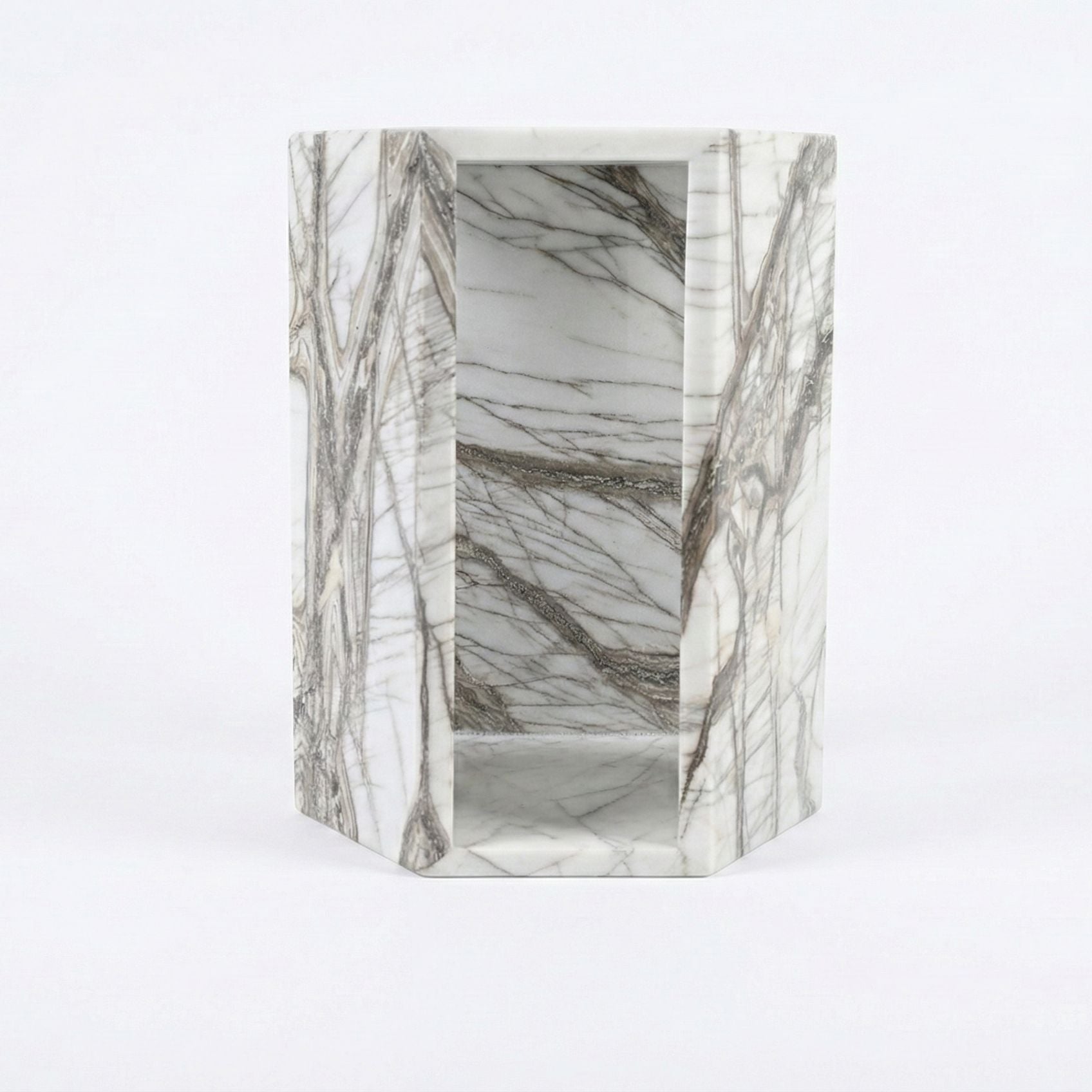Modern Minimalist Hexagon Side Table