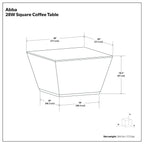 Abba - Handcrafted Coffee Table