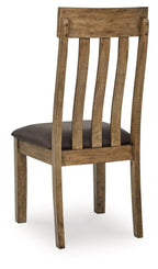 Urbinforte - Dining Upholstered Side Chair (Set of 2) - Light Brown