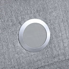 Fullar - Modular Console With Wireless Charger - Light Gary Chenille