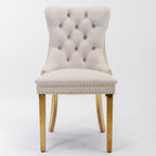 Nikki - Modern, High-End Tufted Dining Chair (Set of 2)