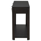 Marcelo Sofa Console Table with 2 Drawers and Shelf Coffee