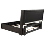 Leandro 4-piece California King Bedroom Set Burnished Black