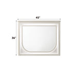 Laveda - Mirror With LED - White