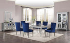 Varian - 34" Server - Mirrored & Antique Platinum