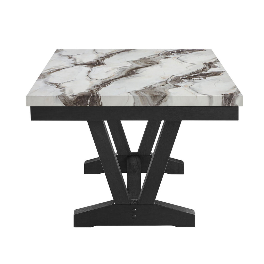 Panda Oceanic - Dining Table And Chairs Set - Black