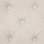 Gerardo - Side Chair (Set of 2) - Beige Linen & Weathered Espresso