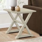 Compact Accent End Table, Square, Transitional