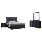 Marceline 4-piece Full Bedroom Set Black