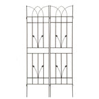 Metal Garden Trellis Rustproof For Climbing Plants Outdoor Flower Support