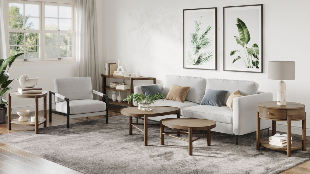 Hadleigh - Demilune Sofa Table
