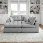 Corner Chaise L-Shaped Sectional Sofa Bed