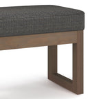 Milltown - Upholstered Ottoman Bench