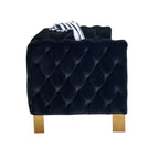 Chesterfield - Modern Tufted Living Room Sofa, 84.25''W Couch
